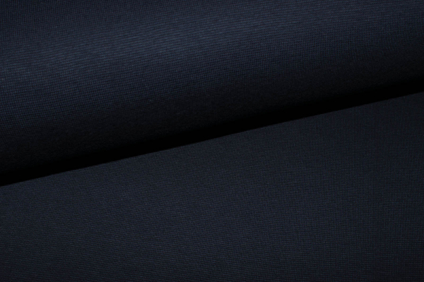 Bündchen Feinstrick nachtblau (10 cm)